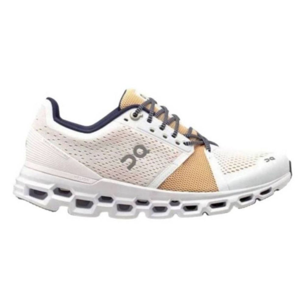 On Running Cloudstratus 'White Almond" Running Shoes … Gem